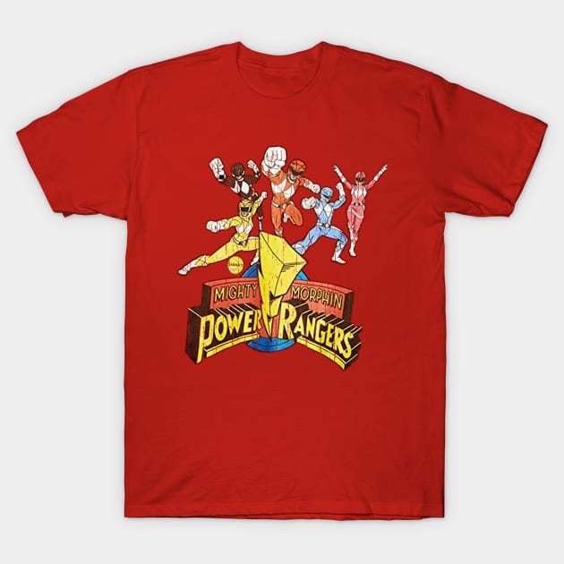 Vintage power rangers T-Shirt by erd's